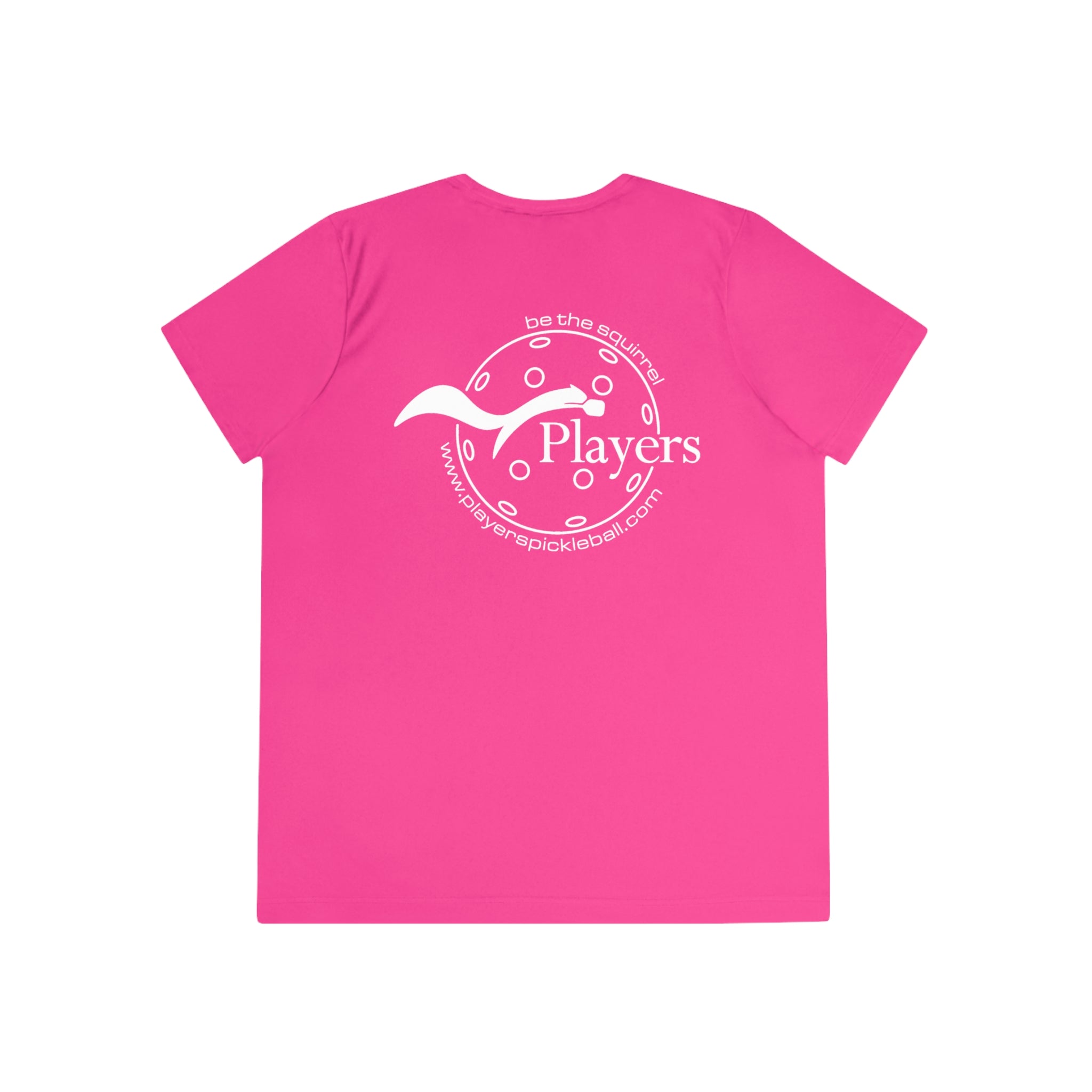 Women's-Specific Fit Moisture Wicking Players Pickleball Performance Tee
