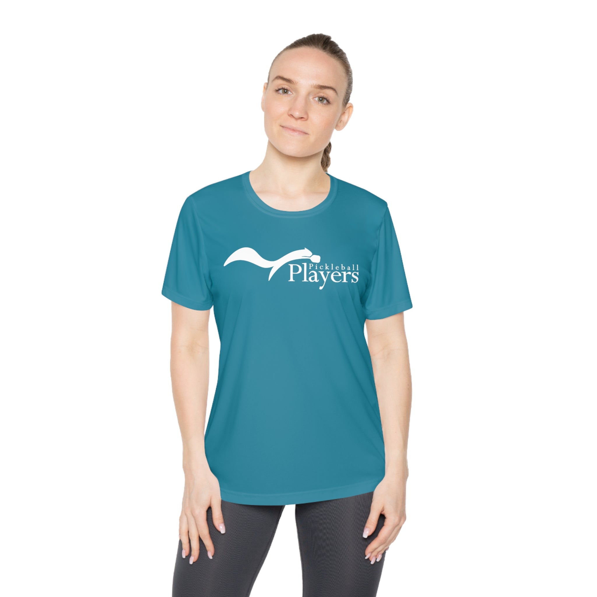 Women's-Specific Fit Moisture Wicking Players Pickleball Performance Tee
