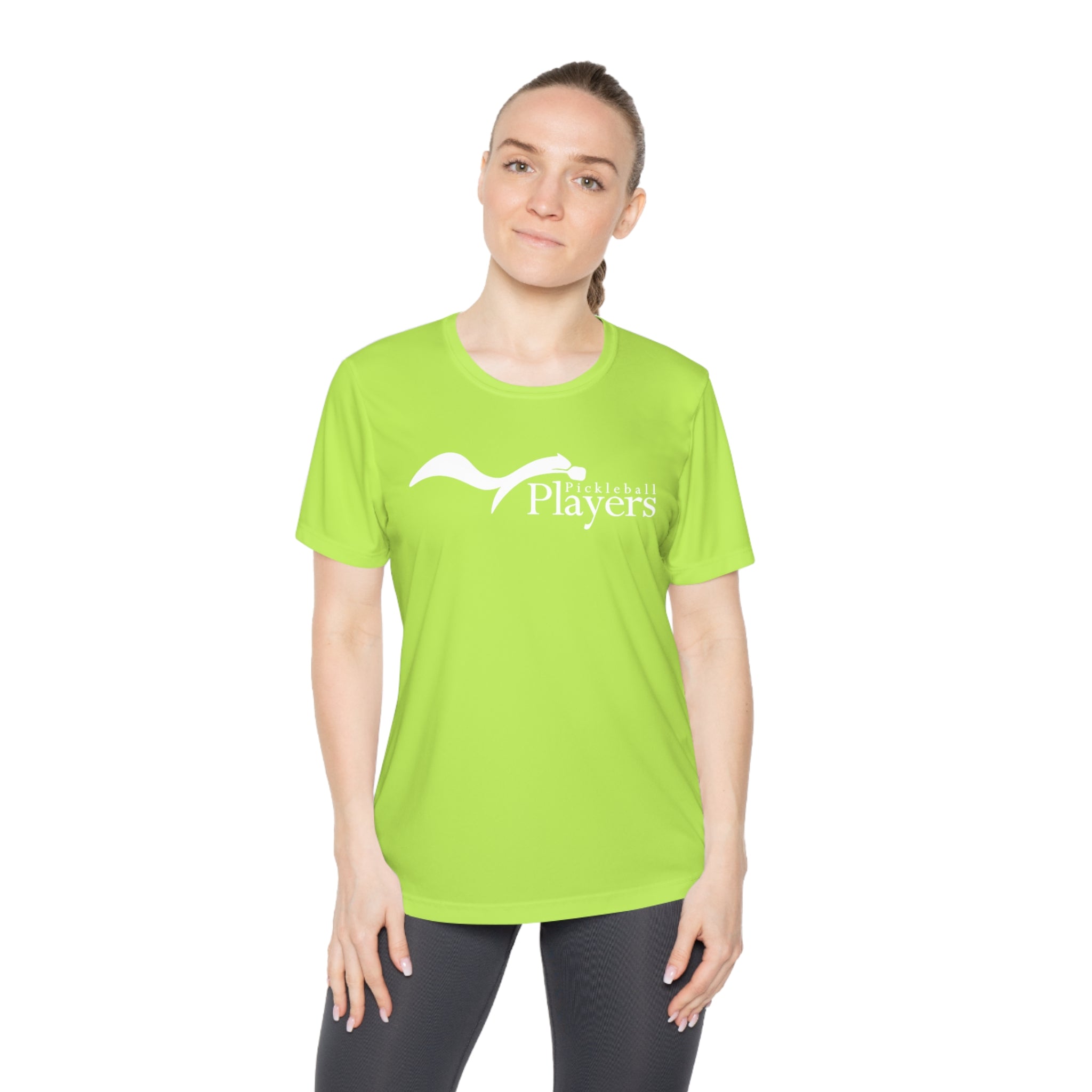 Women's-Specific Fit Moisture Wicking Players Pickleball Performance Tee