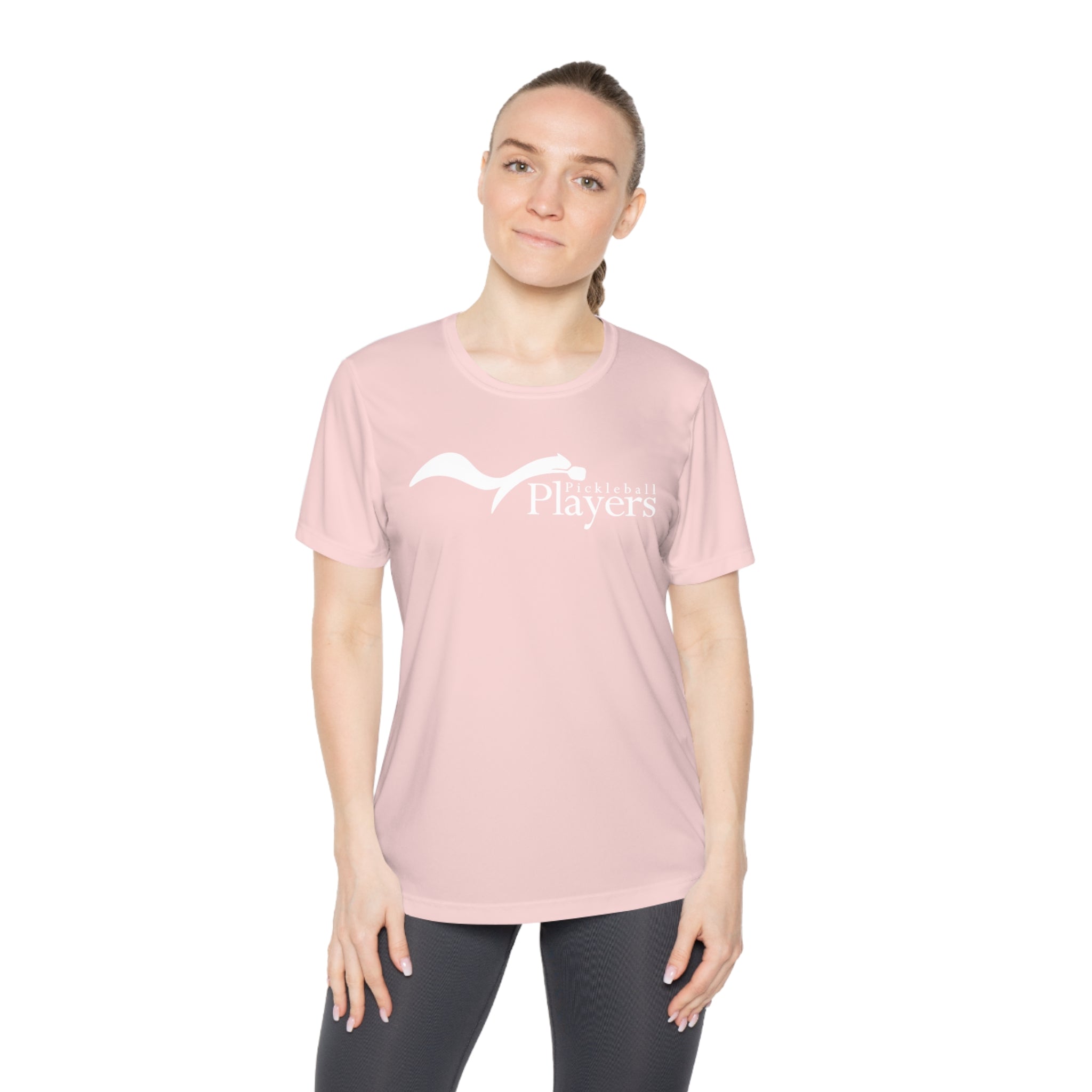 Women's-Specific Fit Moisture Wicking Players Pickleball Performance Tee