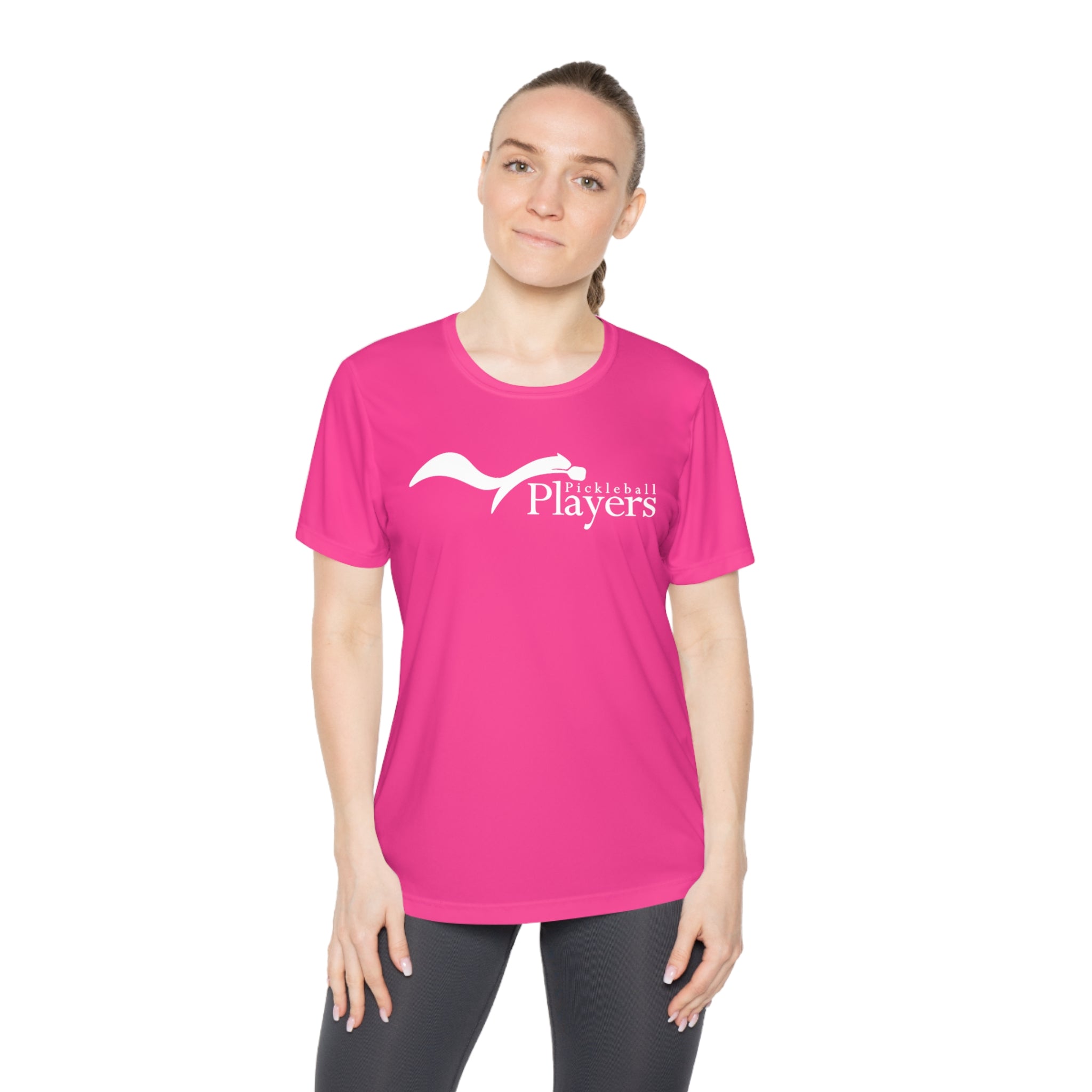 Women's-Specific Fit Moisture Wicking Players Pickleball Performance Tee