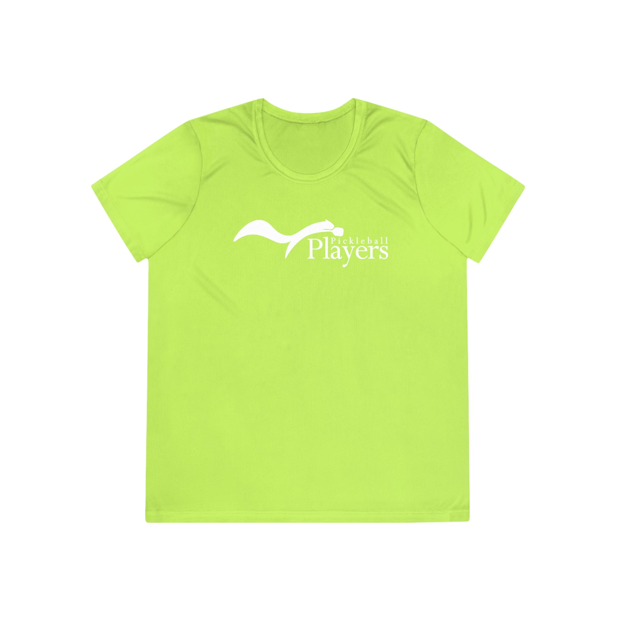 Women's-Specific Fit Moisture Wicking Players Pickleball Performance Tee