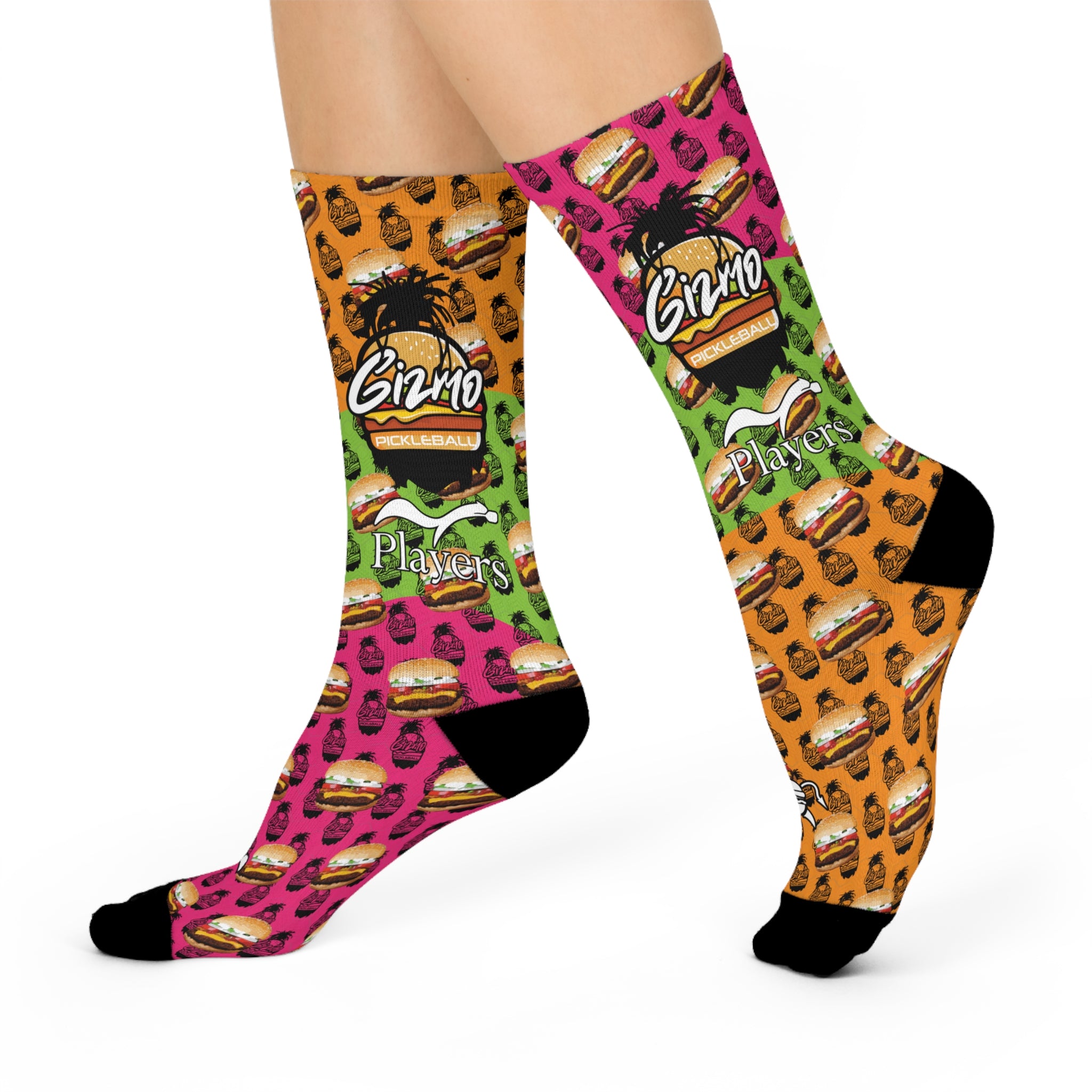 Gizmo Pickleball Cushioned Crew Socks