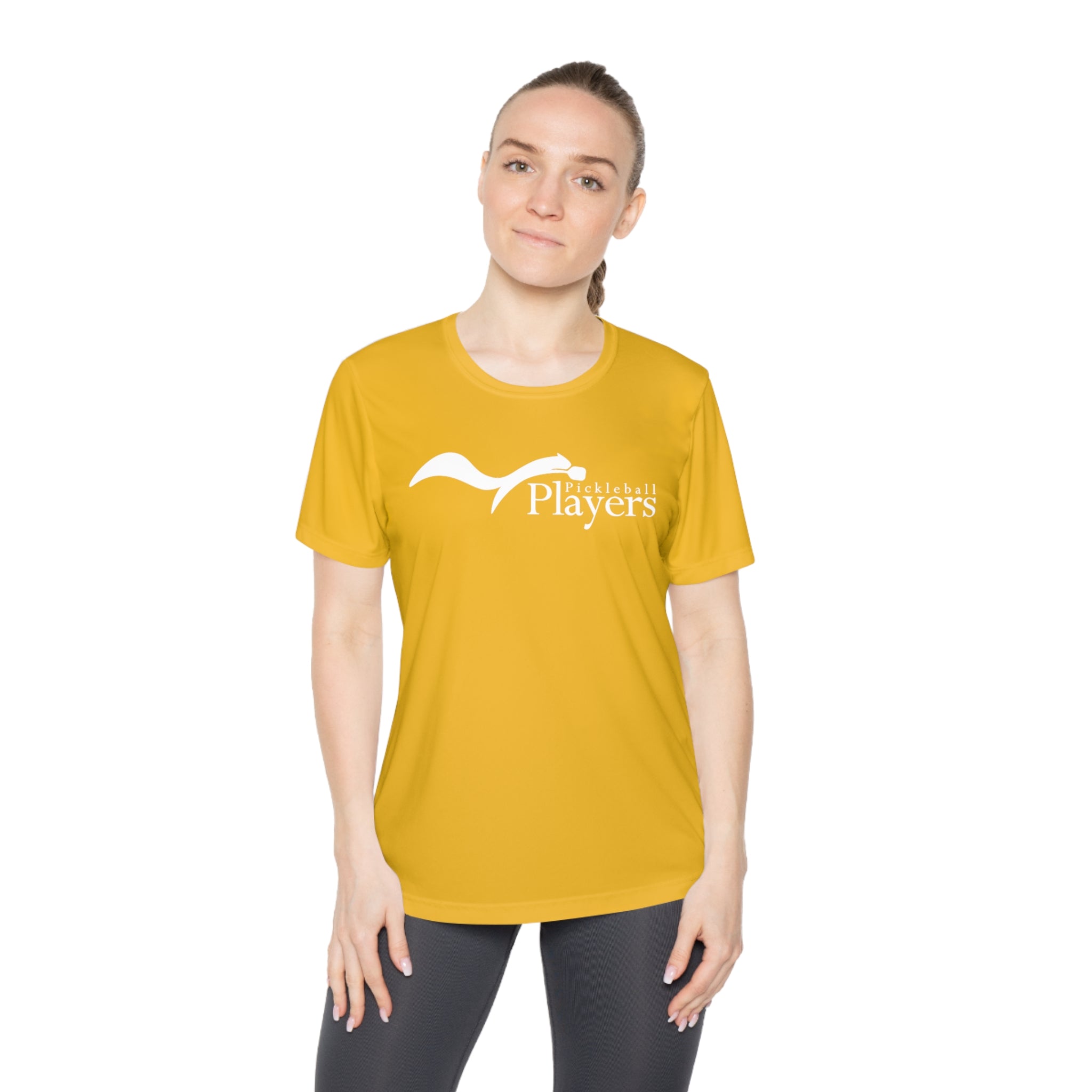 Women's-Specific Fit Moisture Wicking Players Pickleball Performance Tee