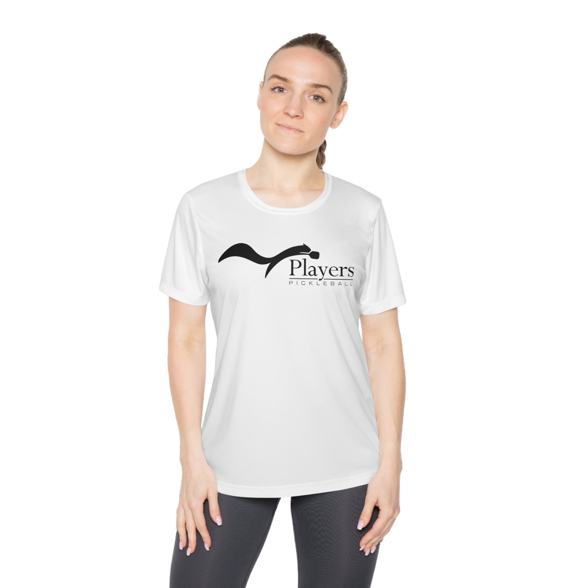 Women's-Specific Fit Moisture Wicking Players Pickleball Performance Tee