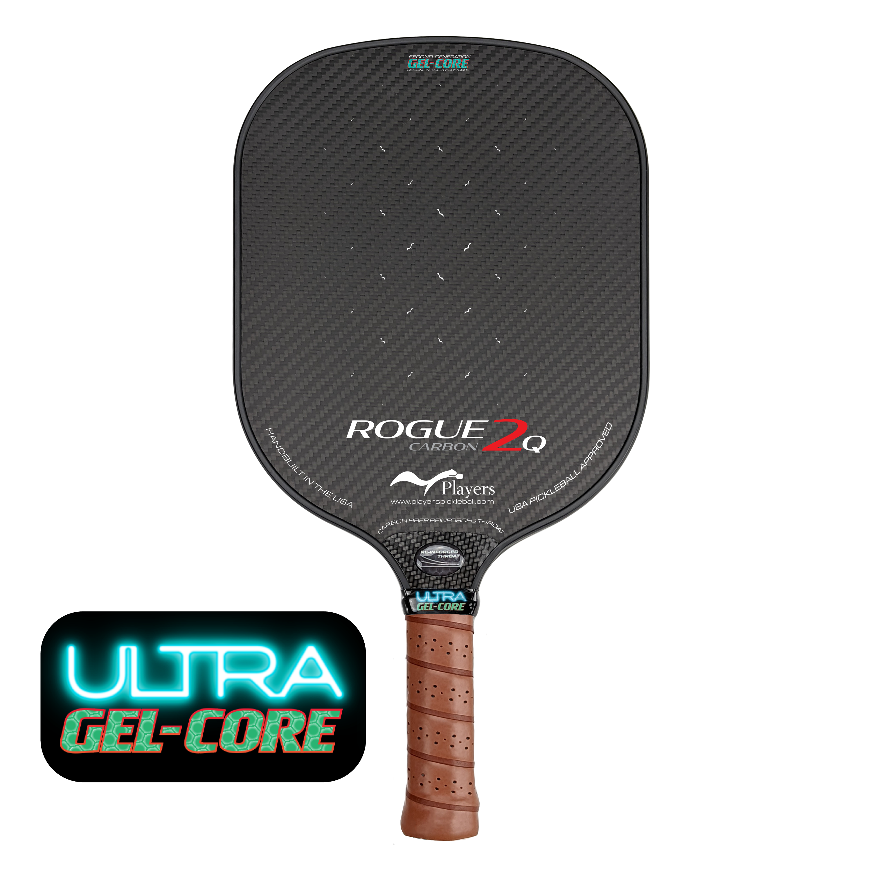 Rogue2Q Carbon Ultra Gel-Core (Quad Shape)