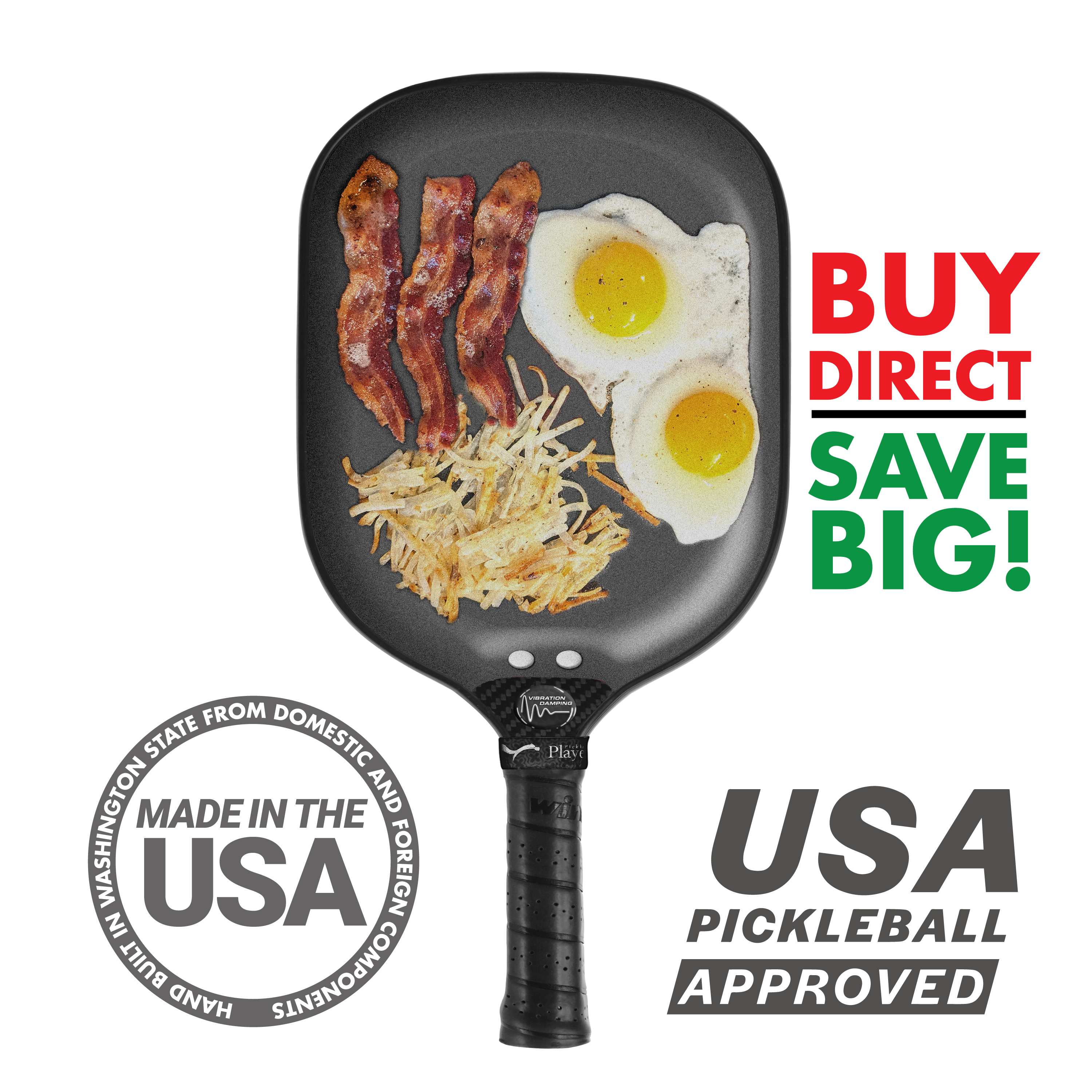 Rogue2Q (Quad Shape) Gel-Core "Frying Pan" Limited Edition