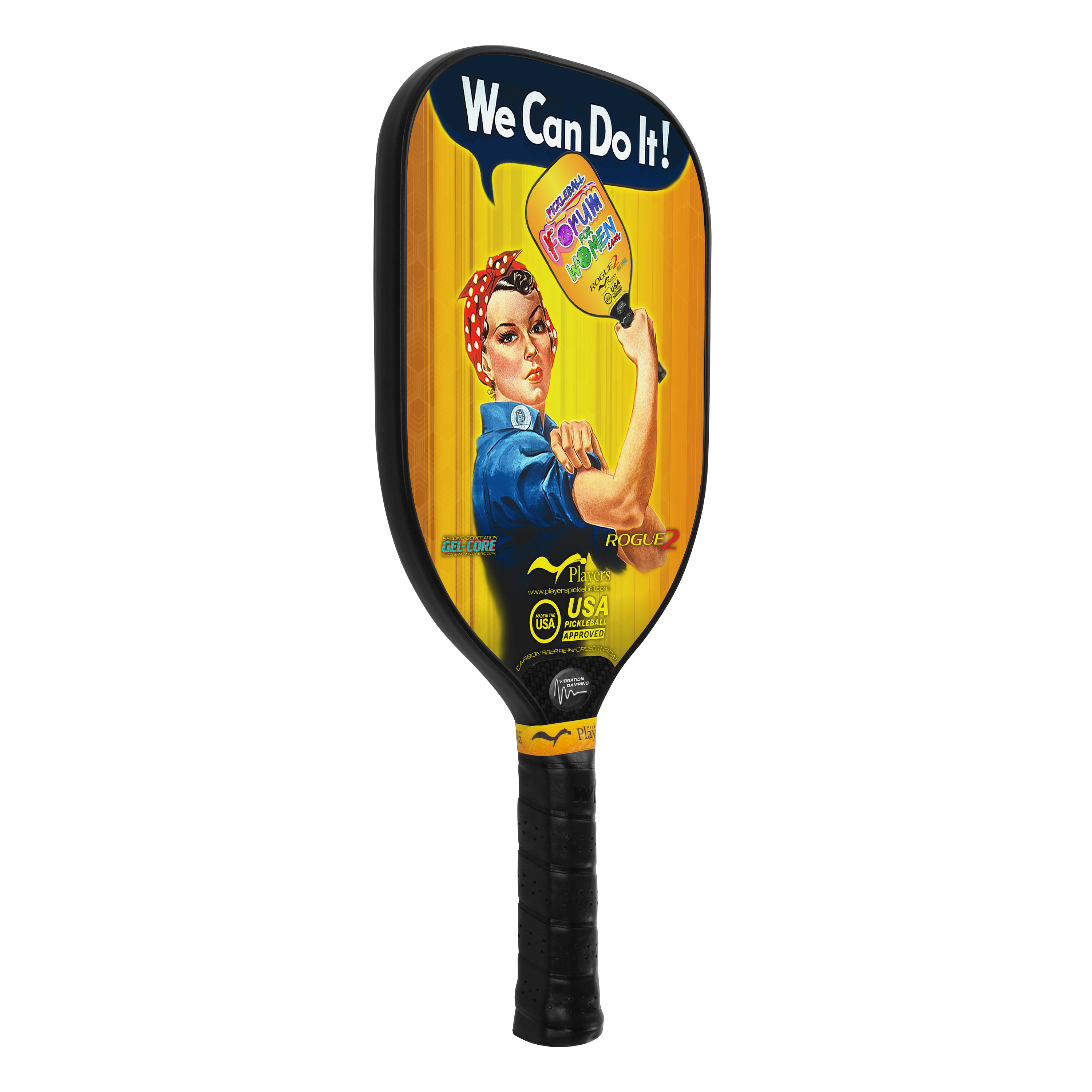 Rogue2 (Hybrid Shape)Gel-Core "Pickleball Forum for Women" Special Edition