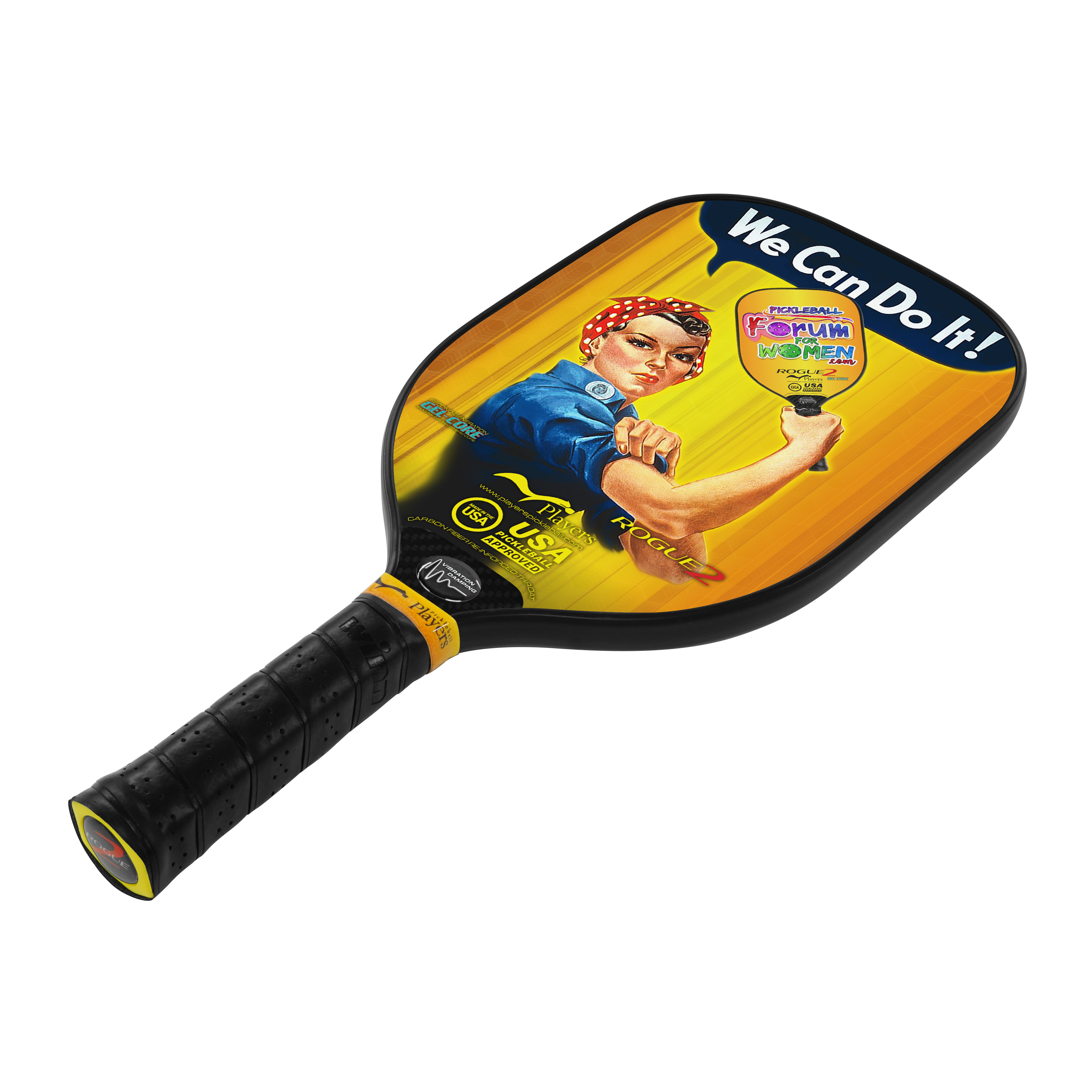 Rogue2 (Hybrid Shape)Gel-Core "Pickleball Forum for Women" Special Edition