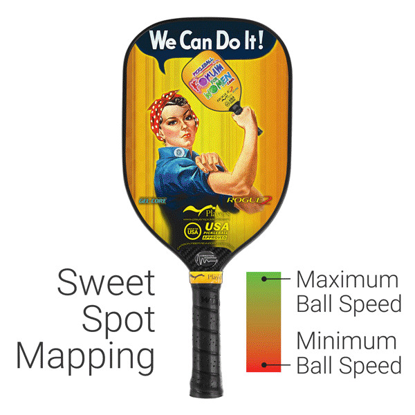 Rogue2 (Hybrid Shape)Gel-Core "Pickleball Forum for Women" Special Edition