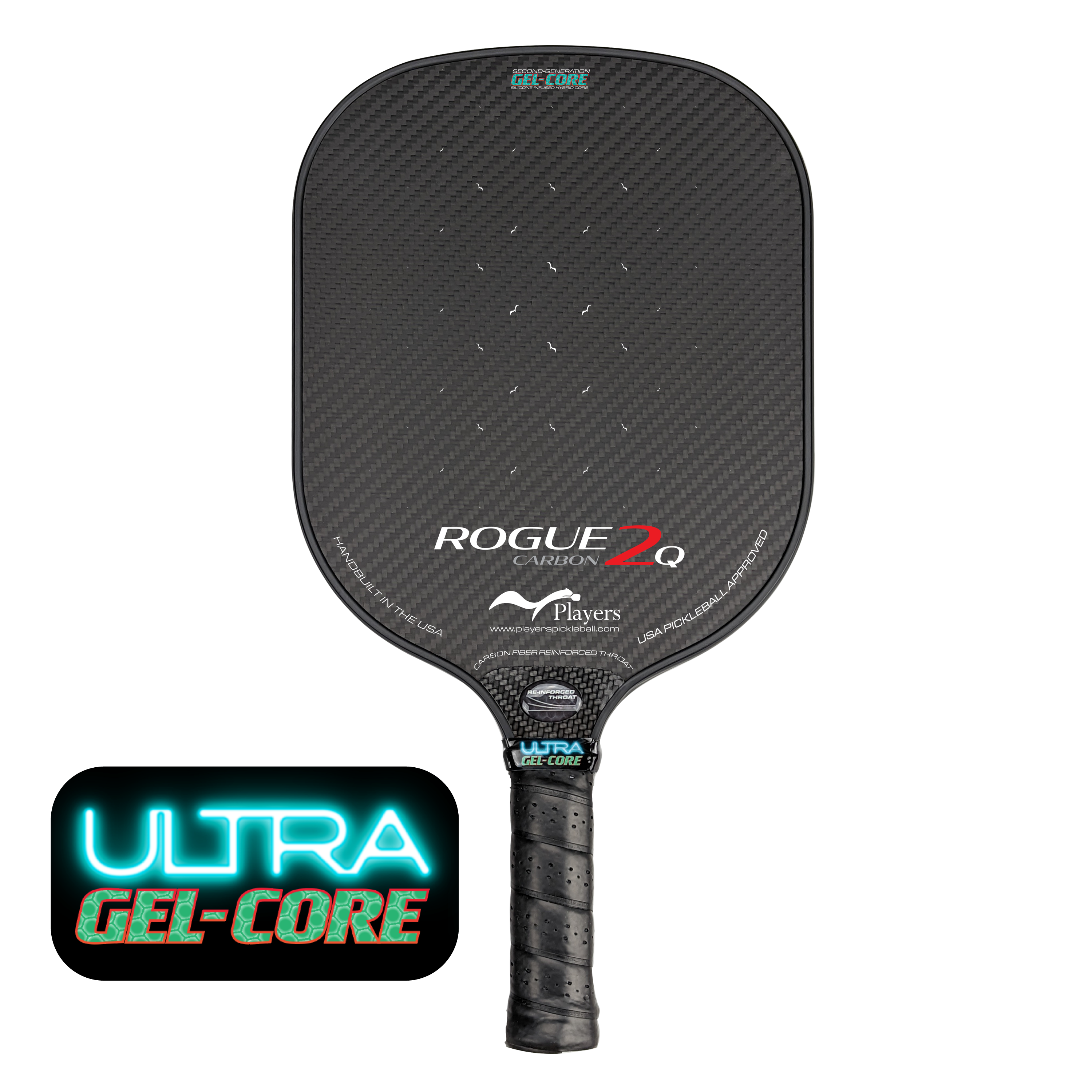 Rogue2Q Carbon Ultra Gel-Core (Quad Shape)